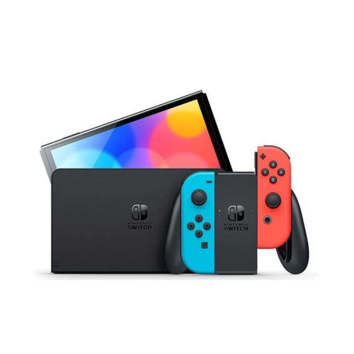 Nintendo Switch OLED Neon RED&BLUE - Image 1
