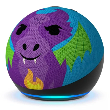 Amazon - Echo Dot Kids (5th Gen, 2022 Release) Fire Dragon