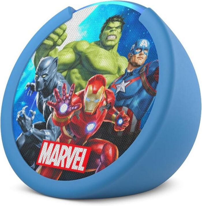 Amazon Echo Pop Kids Smart Speaker with Alexa - Marvel's Avengers - Image 1
