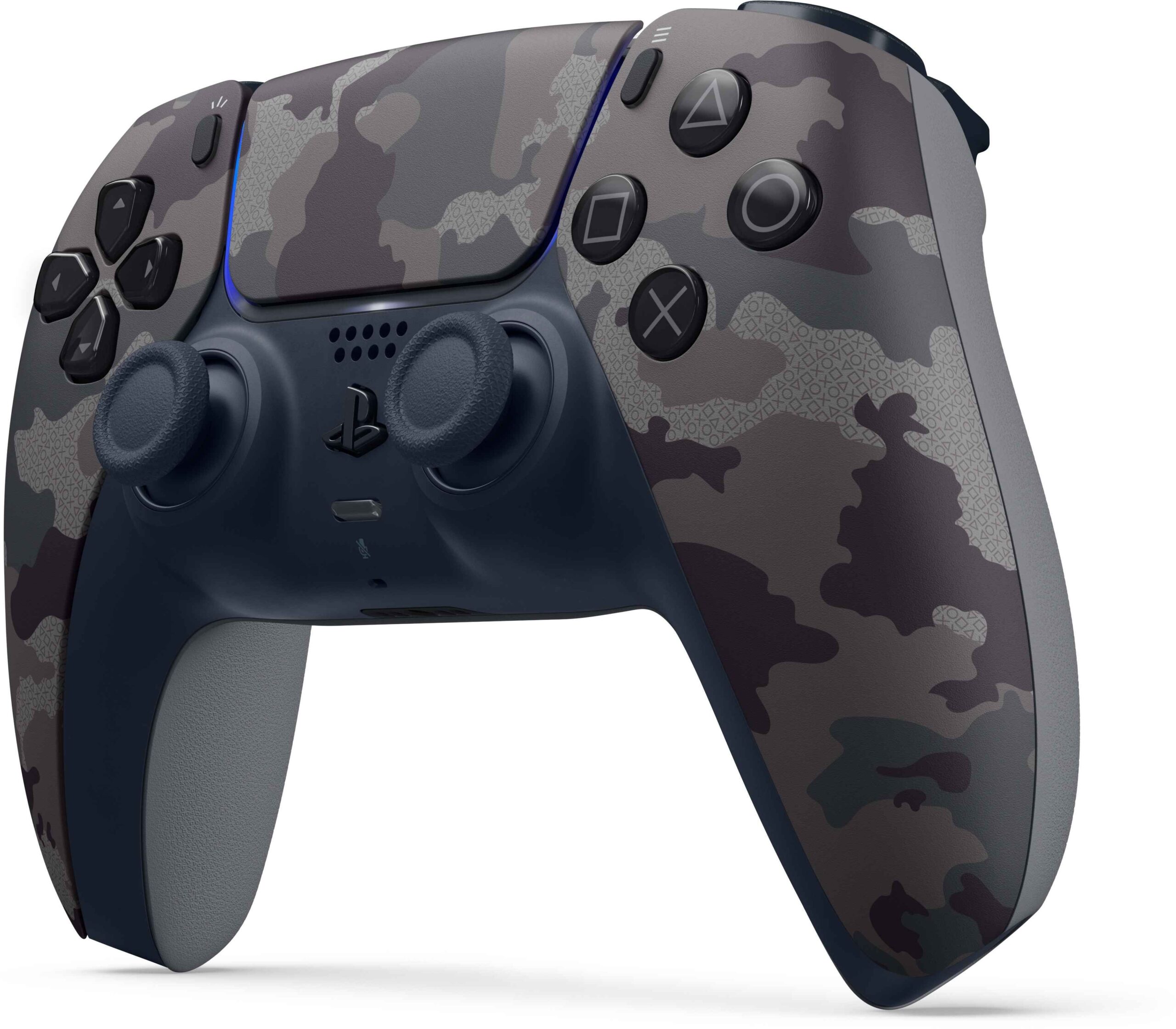 Sony - PlayStation 5 - DualSense Wireless Controller - Gray Camouflage PlayStation 5 DualSense Wireless Controller - Image 1